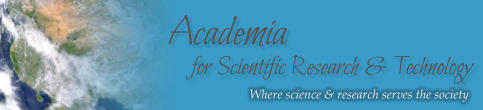 Academia for Scientific Research & Technology Where science & research serves the society
